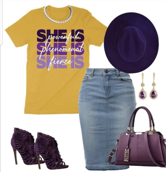 She is: powerful, phenomenal, fierce